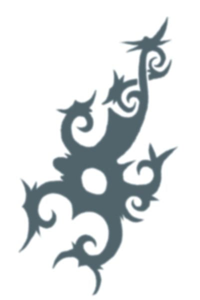 Borneo Tribal Skorpion Tattoo