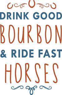 Bourbon & Horses Tattoo