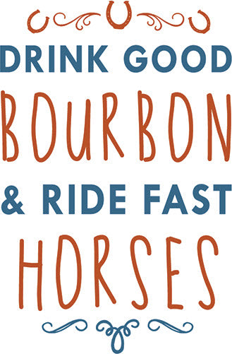 Bourbon & Horses Tatuaggio