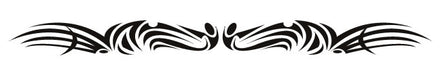 Tribal Armband Dansende Vogels Tattoo