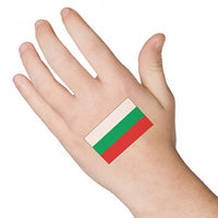 Tatuaje De La Bandera De Bulgaria