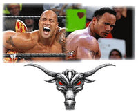 The Rock - Bull Tattoo