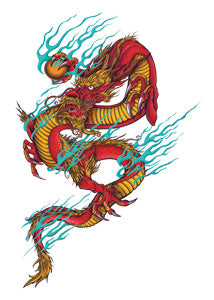 Bullseye Dragon Tattoo