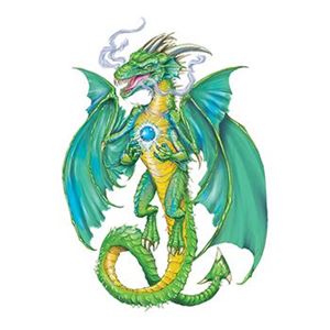 Dragon Saphir Brûlant Tattoo