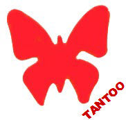 Schmetterling Tantoos (20 Sonne Tattoo Aufkleber)