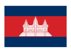 Tatuaje De La Bandera De Camboya