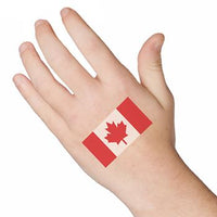 Tatuaje De La Bandera De Canadá