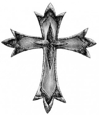 Timberlake - Keltisches Kreuz Tattoo