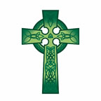 Tatuaggio Di Croce Celtica Verde