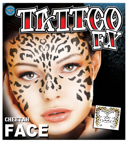 Cheetah Facial Tattoo Kit