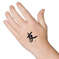 Chinese Friends Small Tattoo