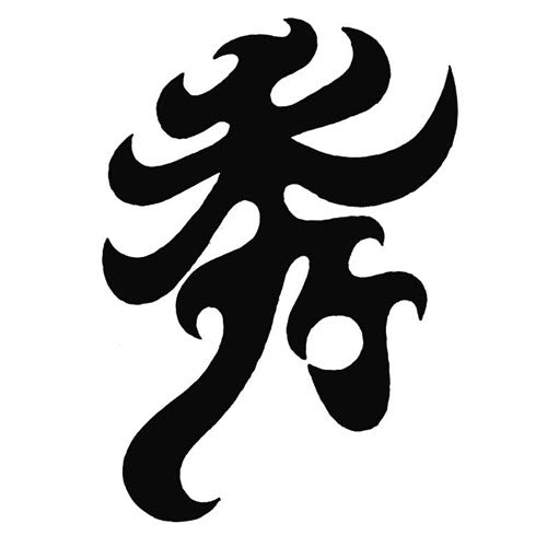 Tatuaggio Tribale Simbolo Cinese Di Eleganza