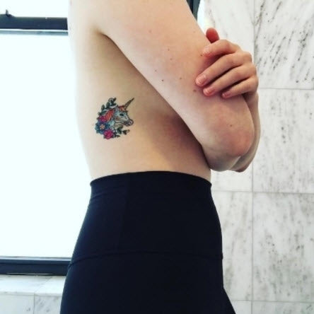 Tatuaje de Unicornio De Classic Girls