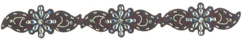 Heldere Body Kristallen Band Jewel Sticker