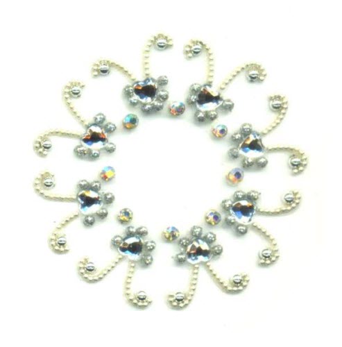 Body Clear Sticker Clear Crystals Body Jewel Sticker – Tattoo for a week