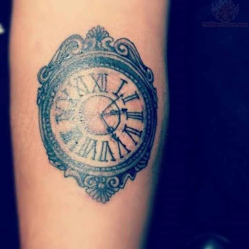 Tatuagem Strepik Relógio