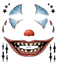 Kit De Tatouage Clown Visage