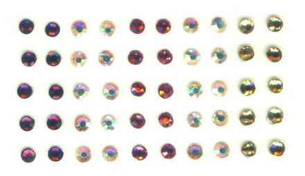 Gemas De Cuerpo Coloreado 3 (50 Cristales Del Cuerpo)