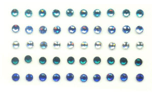 Gemas De Cuerpo Coloreado 2 (50 Cristales Del Cuerpo)