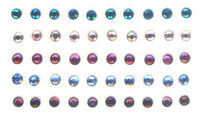 Gemas De Cuerpo Coloreado (50 Cristales Del Cuerpo)