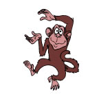 Pequeño Mono Tatuaje