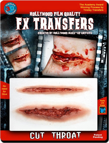 3D FX Transfers "cut throat"