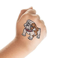 Lindo Tatuaje De Bulldog