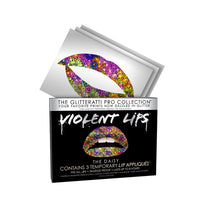 Daisy Glitteratti Violent Lips (3 Conjuntos de Tatuagens Labiais