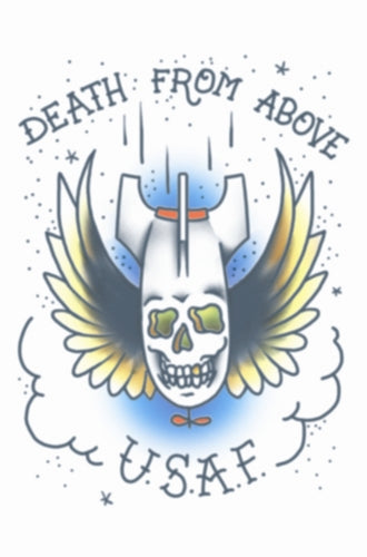Tatuaggi Death From Above USAF