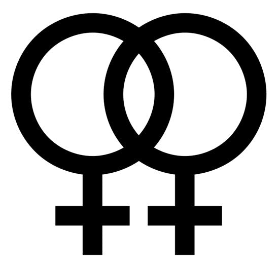 Dubbele Venus Symbool Tattoo