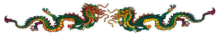 Orientalisches Drachen Armband Tattoo