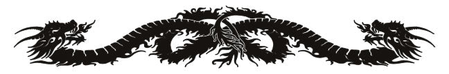 Tatuagem de Braçadeira de Dois Dragões Pretos