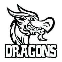 Dragons Mascot Tattoo