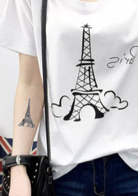 Tatuaje De La Torre Eiffel