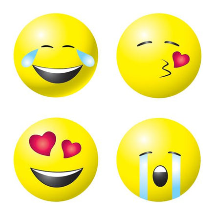Emoji Emotions Tattoos (4 Tattoos)