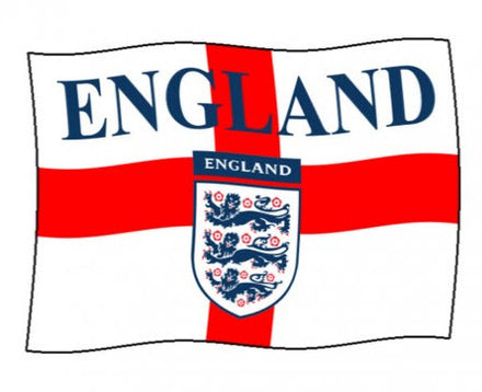Flag Of England Tattoo