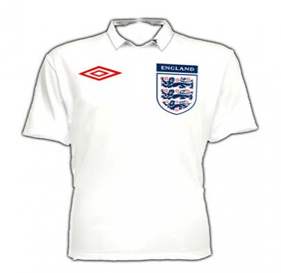 England Football Shirt Tattoo