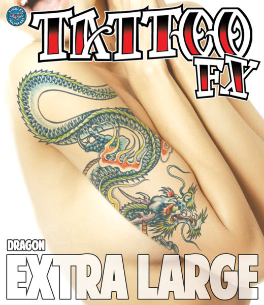 Dragón Extra Grande De Tatuajes
