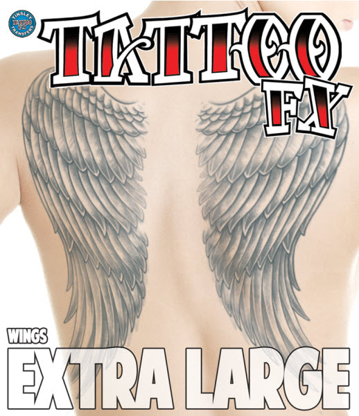 Flägel Extra Large Tattoo