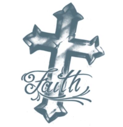 Faith Kreuz Tattoo