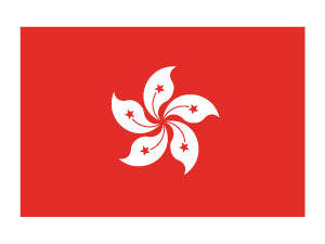 Hong Kong Flagge Tattoo