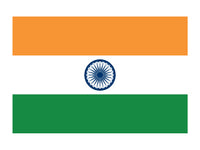 Indien Flagge Tattoo