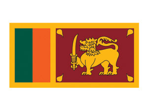 Sri Lanka Vlag Tattoo