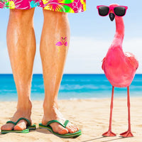 Flamingos Tatuagem PrismFoil