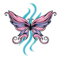Flatternden Schmetterling Tattoo