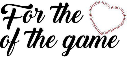 Tatuaggio For the Love of the Game