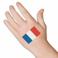 France Flag Tattoo