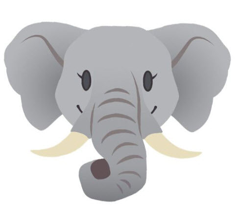 Elephant Family Temporary Tattoo Sticker - OhMyTat
