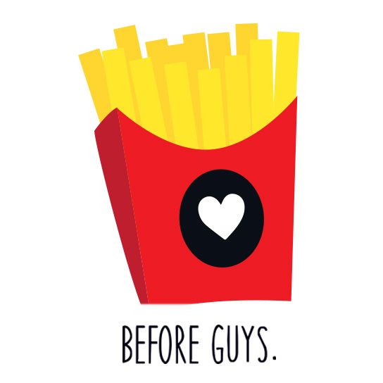 Fries Before Guys Tattoo