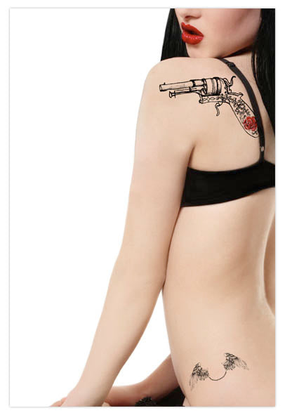 Armas Con Carga Completa - Skyn Demure Tattoos